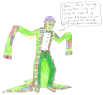 2010 bellstrom cairo_overcoat clover felt fullres glasses_added humanized lord_english solo speculative_design text word_balloon rating:Safe score:1 user:Edfan32