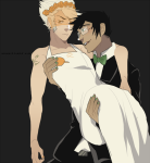 antemrd body_modification crossdressing dirk_strider flower_crown flowers jake_english no_glasses pumpkin_patch redrom shipping rating:Safe score:11 user:Keyanna