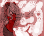 aradia_megido crunchy-kristin dead_aradia ghosts solo rating:Safe score:1 user:Pie