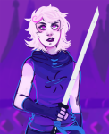 casentine godtier no_mask panel_redraw rogue roxy_lalonde solo unbreakable_katana void_aspect rating:Safe score:14 user:sp00ky