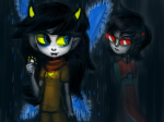 2012 godtier legislacerator_suit light_aspect nekobooty no_glasses scourge_sisters terezi_pyrope thief troll_caegar_coin vriska_serket rating:Safe score:2 user:Pie