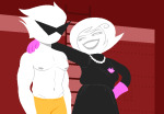 2023 crossover dirk_strider fullres galaxicnerd jaggy_lines musclestuck rocky_horror_picture_show roxy_lalonde transtuck undergarments rating:Questionable score:0 user:maybetheyregiants