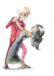 3_in_the_morning_dress dave_strider jade_harley red_plush_puppet_tux redrom shipping spacetime tengjernes watercolor rating:Safe score:2 user:Chocoboo
