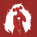8oo aradia_megido blood deleted_source limited_palette solo zodiac_symbol rating:Safe score:1 user:Pie