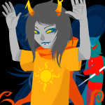 dragon_cane godtier legislacerator_suit light_aspect scourge_sisters terezi_pyrope thief vriska_serket yoshiie rating:Safe score:5 user:Pie