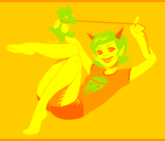 barefoot eunnieboo limited_palette no_glasses noose scalemates solo terezi_pyrope rating:Safe score:4 user:sync