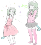 blush dancestors fashion leijons meulin_leijon nepeta_leijon no_hat striderswag rating:Safe score:9 user:Pie