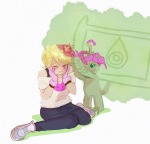 blush crossover deleted_source digimon flowers my-friend-the-frog roxy_lalonde starter_outfit rating:Safe score:11 user:Chocoboo