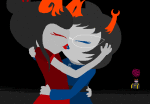 2026 animated aranea_serket damara_megido dancestors dream_ghost frigiddoctoratus fullres hug image_manipulation jaggy_lines jorogumo kiss meenah_peixes redrom shipping starter_outfit sufferer_necklace rating:Safe score:6 user:Doc_(frigidDoctoratus)