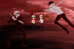 alpha_dave arms_crossed bro dave_strider dirk_strider red_baseball_tee starrshinee strife rating:Safe score:8 user:sync