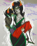 blood carrying dancestors doublerainbow gash_sash kanaya_maryam maryams porrim_maryam rating:Safe score:9 user:sync