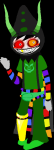 2015 artificial_limb bard blush body_modification broken_source fullres fusion gamzee_makara gayalbino godtier image_manipulation jaggy_lines lord_english pool_balls rage_aspect scars sober_gamzee solo rating:Safe score:6 user:bjorkstuck