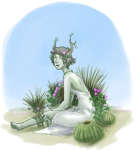 barefoot flowers invalidgriffin kanaya_maryam mythologystuck solo rating:Safe score:19 user:Tropylium