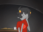 adventure_time animated blimpgato clothingswap karkat_vantas pastiche red_knight_district redrom shipping solo rating:Safe score:10 user:Pie