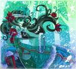 crown flowers jade_harley land_of_frost_and_frogs no_glasses pixel profile rokkyo solo trees winter rating:Safe score:4 user:sync