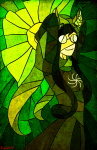 dogtier godtier jade_harley legendaryarmor solo stained_glass witch rating:Safe score:2 user:sync