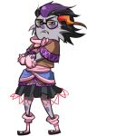 arms_crossed crossdressing crossover deleted_source eridan_ampora melonenbrot solo touhou rating:Safe score:2 user:sync