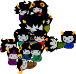 alternians aradia_megido artist_needed broken_source equius_zahhak eridan_ampora feferi_peixes gamzee_makara grubs kanaya_maryam karkat_vantas nepeta_leijon no_glasses no_hat sollux_captor sprite_mode starter_outfit sweat tavros_nitram terezi_pyrope transparent vriska_serket rating:Safe score:8 user:sync