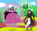 becquerel crossover diabetes dogtier feferi_peixes godtier jade_harley pixel saccharinesylph space_aspect the_wizard_of_oz witch rating:Safe score:7 user:sync