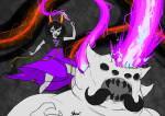 artist_collaboration fac3ache ogre panel_redraw rose_lalonde shewbs solo strife tentacletherapist trollified underlings rating:Safe score:21 user:sync