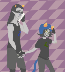 equius_zahhak holding_hands meowrails nepeta_leijon palerom shipping short-legs-kitten towel rating:Safe score:1 user:sync