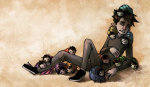 alternians aradia_megido broken_source coconutmilkyway equius_zahhak eridan_ampora feferi_peixes gamzee_makara grubs kanaya_maryam karkat_vantas nepeta_leijon sitting sleeping sollux_captor starter_outfit tavros_nitram terezi_pyrope vriska_serket rating:Safe score:4 user:sync