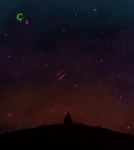 2011 alternia ancestors back_angle bitterkiwi fullres green_moon pink_moon silhouette solo stars the_sufferer rating:Safe score:5 user:Luxferre