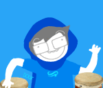 animated godtier heir image_manipulation instrument john_egbert solo source_needed sourcing_attempted rating:Safe score:1 user:sync