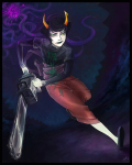blood chainsaw derse epic gash_sash horrorterrors inexact_source kanaya_maryam oblique_angle official_merch rainbow_drinker skepticarcher solo rating:Safe score:28 user:sync