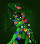 2011 arms_crossed bq cairo_overcoat card cigarette_holder_lance clock clothingswap fullres jaggy_lines seerofnight smoking snowman solo spade rating:Safe score:4 user:sync
