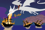 2011 ancestors animated clouds fire flash_asset fullres jaggy_lines lusus neophyte_redglare night ocean pyralspite saffronscarf ships silhouette starter_outfit text unused_asset rating:Safe score:20 user:sync