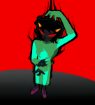 2026 aspect_symbol fullres godtier grimdark ham0naa jaggy_lines legislacerator_suit mind_aspect scalemates seer solo terezi_pyrope rating:Safe score:7 user:ham0na