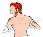 2011 back_angle bad_quality crowbar felt freckles fullres humanized no_shirt profile sadoh-shi