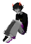  2024 blind_sollux blood fullres melerbytes no_glasses sitting sollux_captor solo starter_outfit 