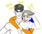  bro broken_source huge humanized knight-of-thyme lil_cal ohgodwhat reverse_hug 