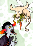  2011 food fork fullres knife lusus midair saffronscarf starter_outfit tavros_nitram tinkerbull 