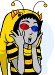  bee_outfit broken_source image_manipulation snipersmooches sollux_captor solo talksprite transparent 