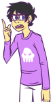  john_egbert kidswap mauve_squiddle_shirt solo source_needed sourcing_attempted 