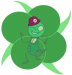 2012 clover clover_with_a_mouth dancing felt fullres grunklebill solo starter_outfit wonk