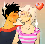 2024 blush body_modification breathalyzer broken_source casual fuckkrat fullres heart john_egbert near_kiss profile redrom roxy_lalonde shipping sweat
