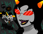  animated headshot source_needed sourcing_attempted tavros_nitram terezi_pyrope word_balloon wut 