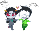  alternate_hair bluesclues heart holding_hands john_egbert junior_ectobiologist&#039;s_lab_suit redrom shipping source_needed sourcing_attempted terezi_pyrope 