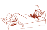  blood coolcat dave_strider heart lineart monochrome nepeta_leijon no_glasses redrom shipping sleeping source_needed sourcing_attempted 
