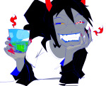  2025 blush casual fullres haven headshot helltier homestuck:_beyond_canon jaggy_lines no_glasses sketch solo vriska_serket 