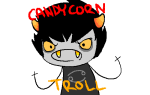 animated candy_corn candy_corn_vampire karkat_vantas parody problem_sleuth_(adventure) solo source_needed sourcing_attempted 