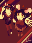  2spooky aradia_megido buttlass deleted_source high_angle limited_palette redrom shipping sollux_captor 