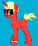  broken_source crossover dave_strider my_little_pony ponified profile rainbowofmoths solo 