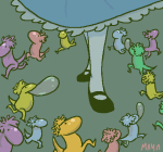  alice_in_wonderland casey consorts crossover glub head_out_of_frame maya salamanders solo 