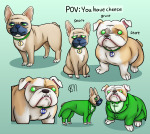  2025 animals animalstuck bellnallart felt fullres sawbuck scars stitch text 