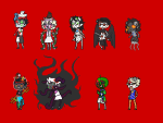 2015 alpha_kids amputation aradia_megido aradiabot au ballcap beta_kids blood body_horror cairo_overcoat crying dave_strider dirk_strider dogtier eyesquick flowers fullres gore grimdark hat heinoustuck icytoushirou impalement imperial_trident jade_harley jake_english jane_crocker john_egbert junior_battermaster's_bowlbuster_poking_solution_50000 katana midair pixel rose_lalonde roxy_lalonde skulltop trollified
